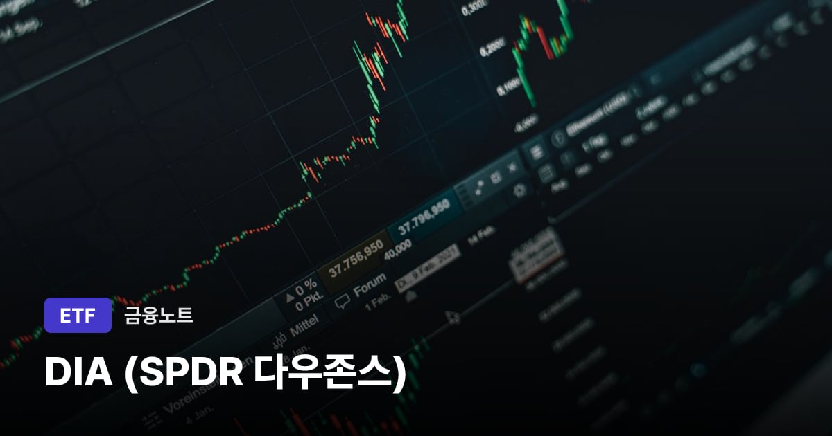 DIA (SPDR 다우존스) 대표 이미지