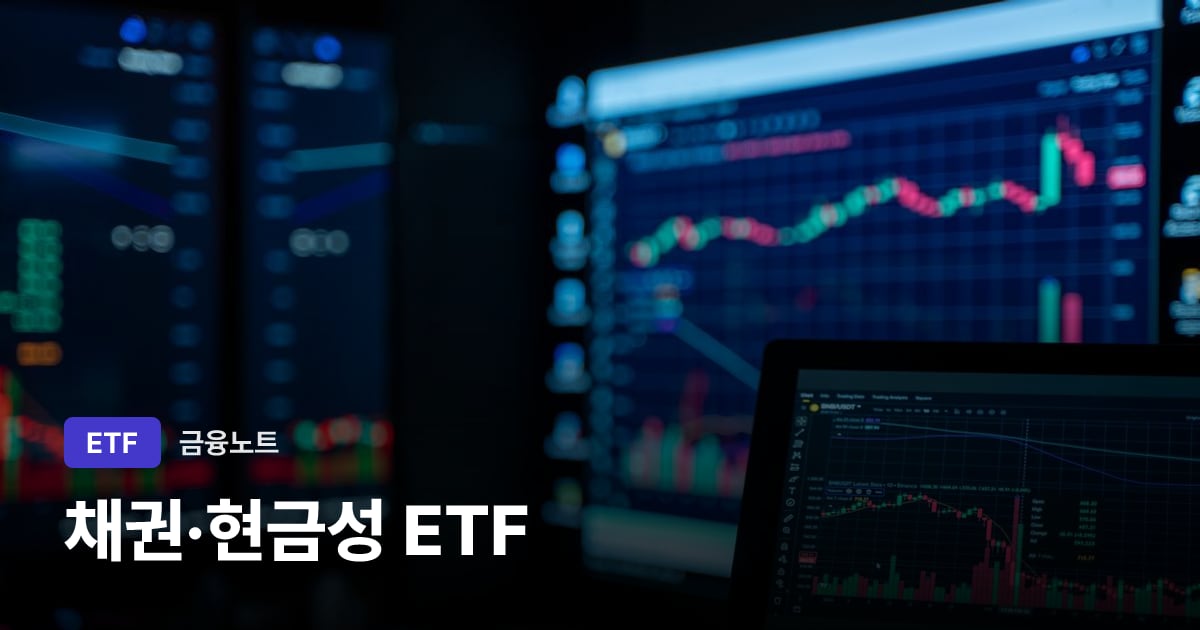 채권·현금성 ETF 대표 이미지