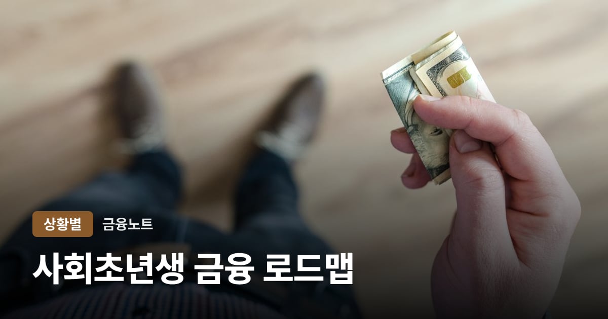 사회초년생 금융 로드맵 대표 이미지